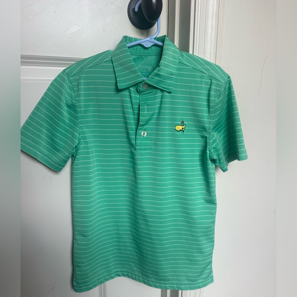 Boys Masters Golf Shirt, Size 5/6